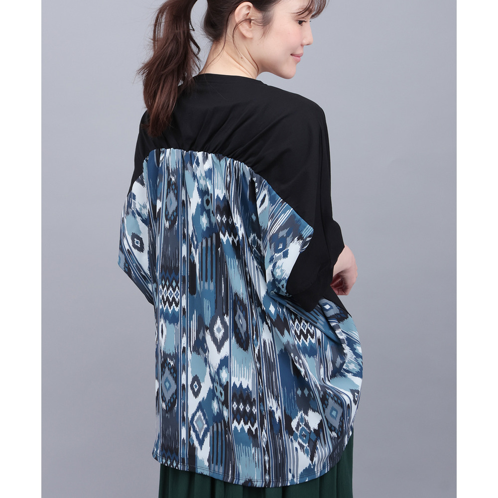 バックギャザードルマンプルオーバー1