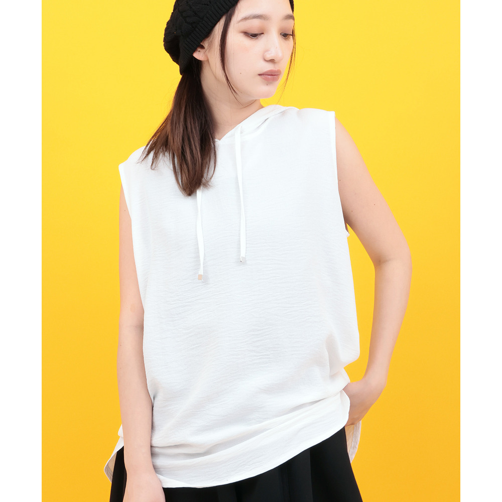 Orale! 接触冷感フーディータンクトップ