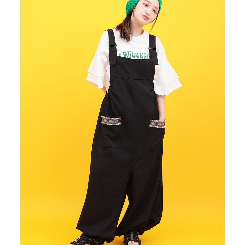 Orale! サルエル風サロペットパンツ