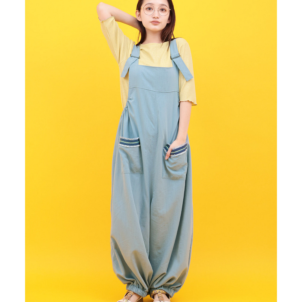 Orale! サルエル風サロペットパンツ2