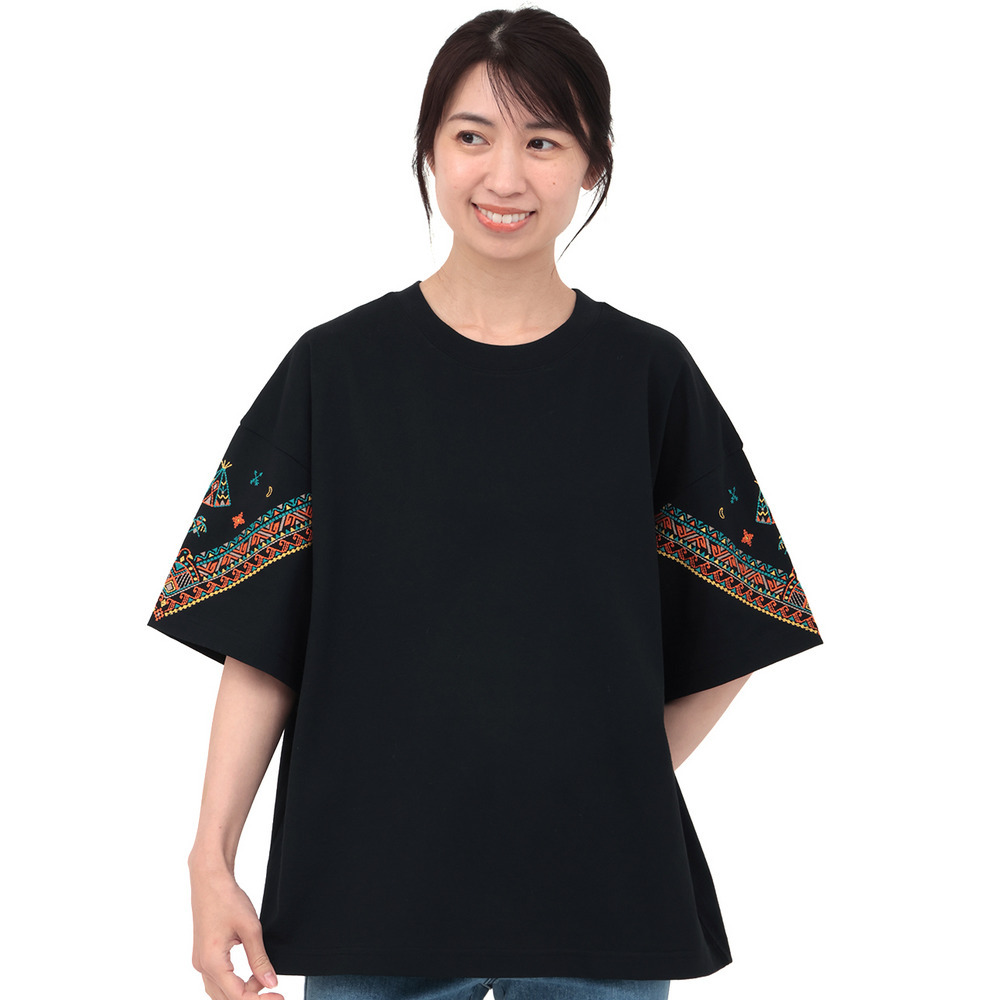 バンダナスリーブ刺繍Tシャツ12