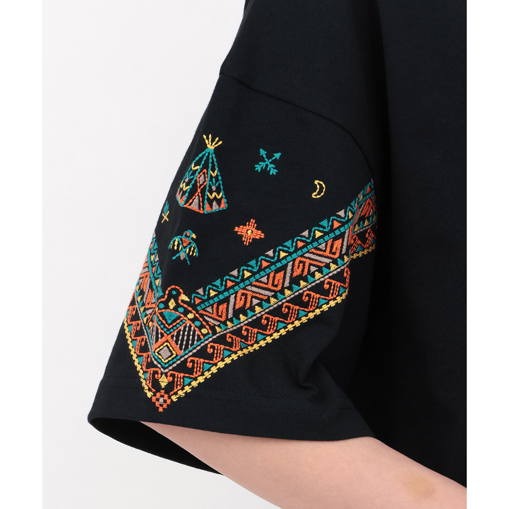 バンダナスリーブ刺繍Tシャツ16