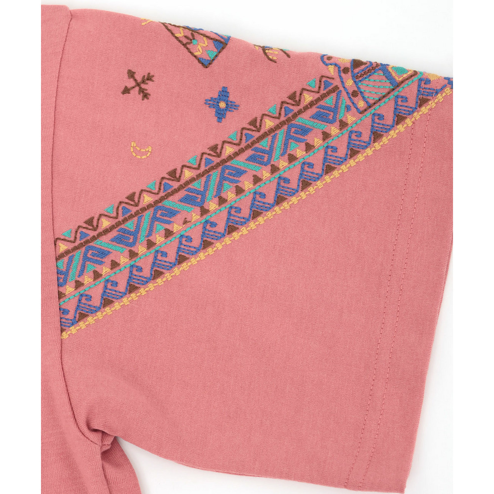 バンダナスリーブ刺繍Tシャツ18