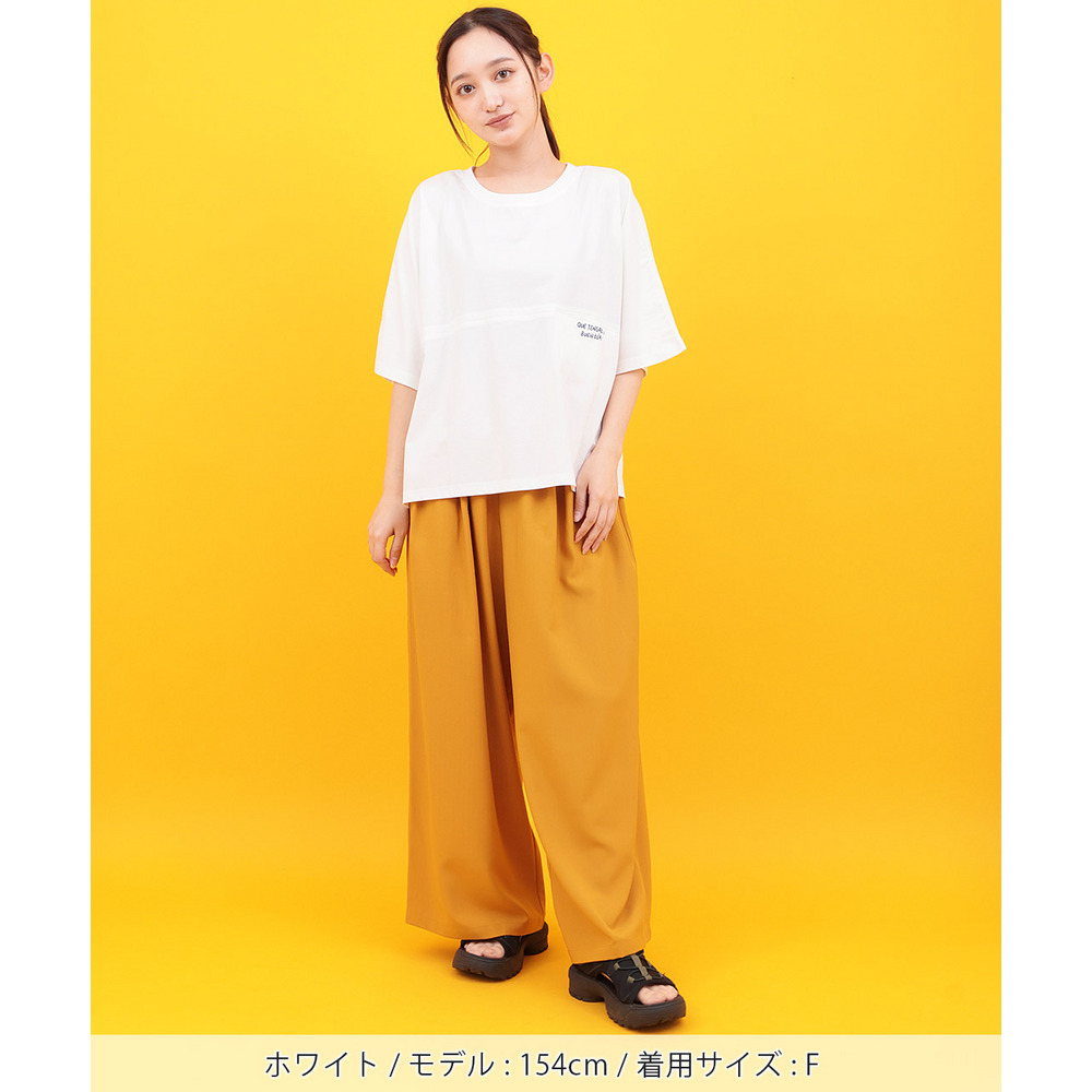 Orale! アレブリヘプリントドルマンTシャツ1