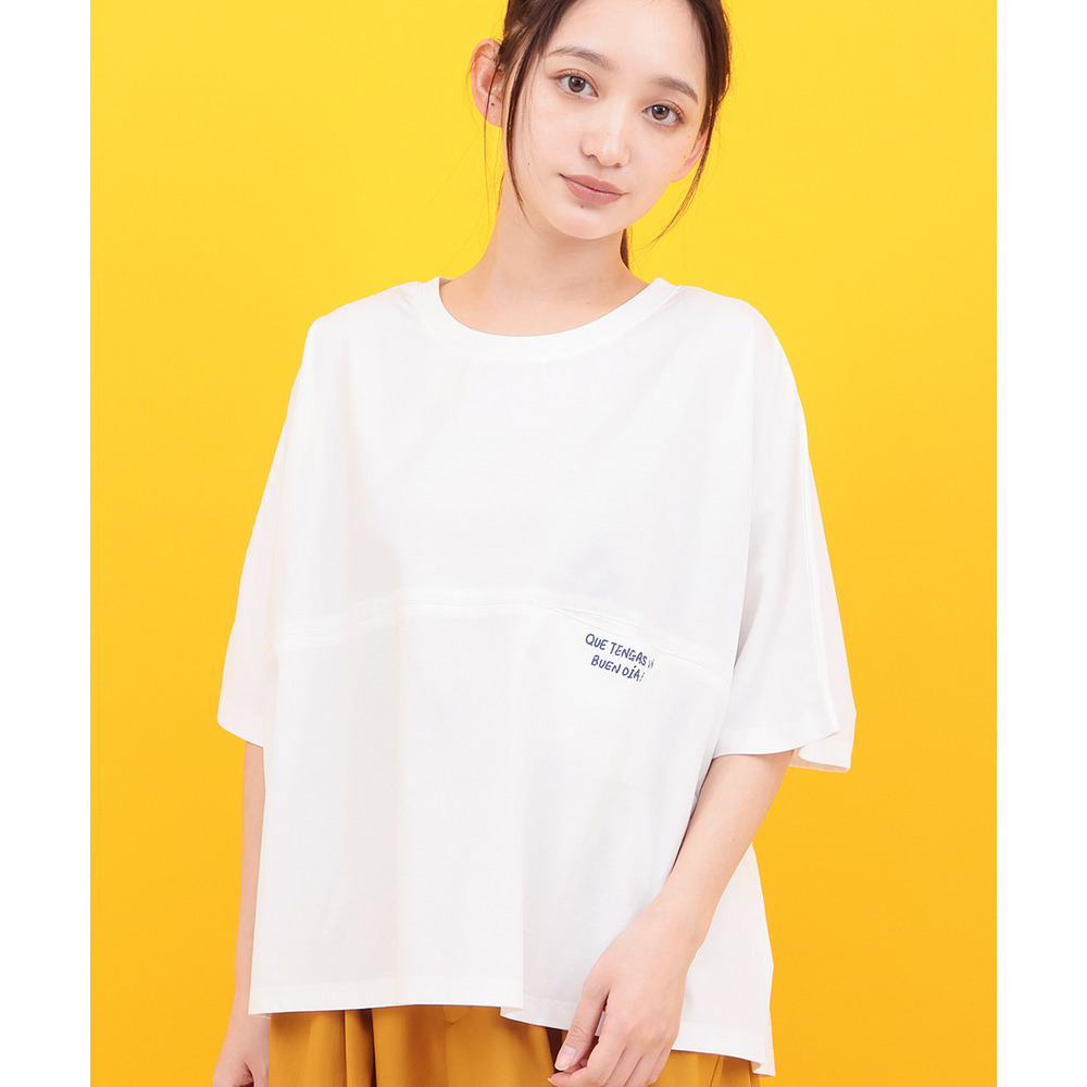 Orale! アレブリヘプリントドルマンTシャツ2