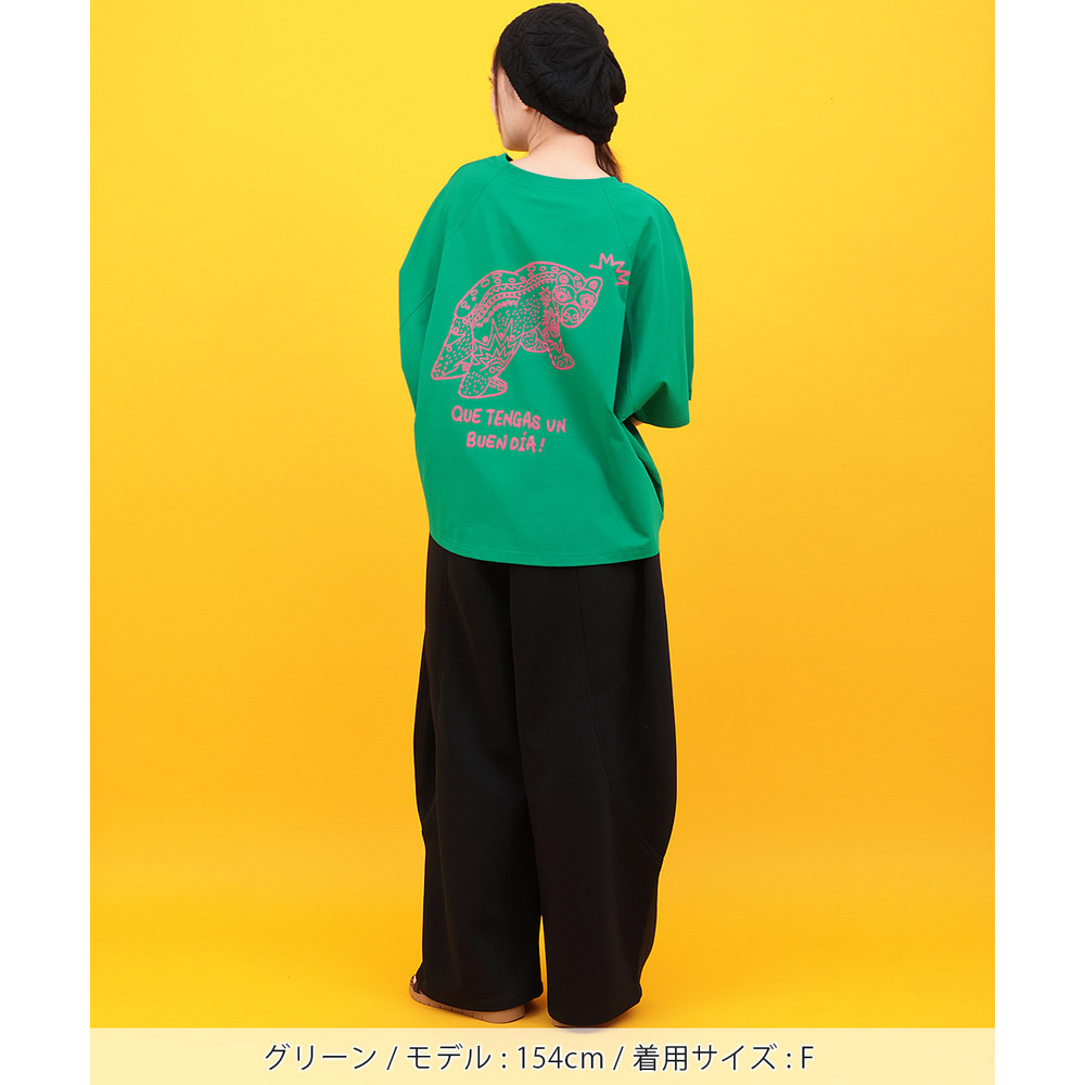 Orale! アレブリヘプリントドルマンTシャツ4