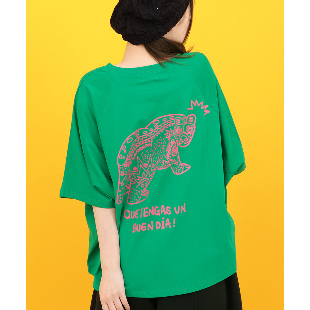 Orale! アレブリヘプリントドルマンTシャツ5