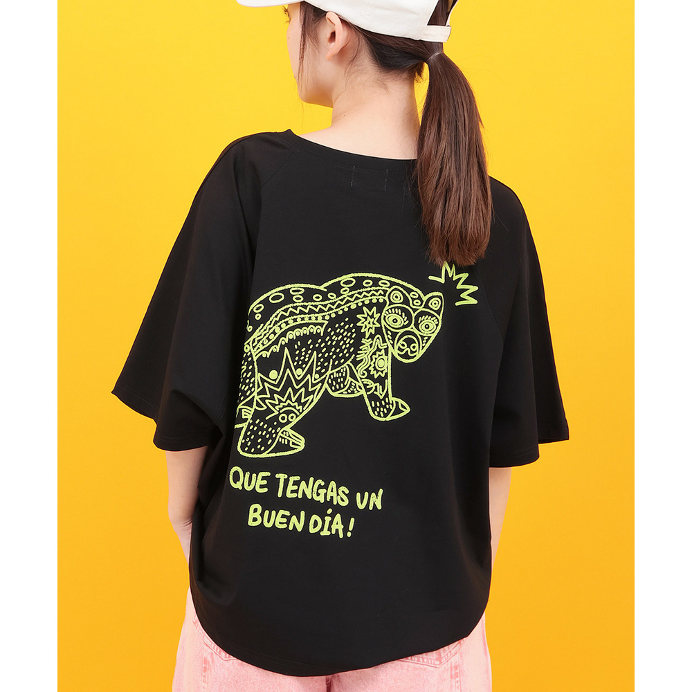 Orale! アレブリヘプリントドルマンTシャツ8