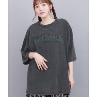 ロゴパッチスノーウォッシュビッグTシャツ