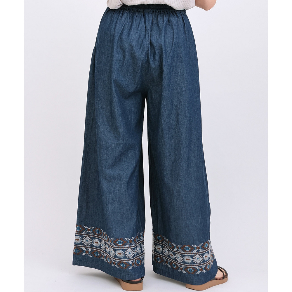 ネイティブシルバー刺繍パンツ11