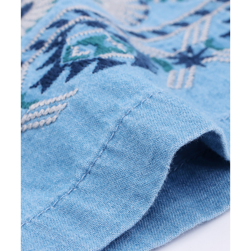 ネイティブシルバー刺繍パンツ19