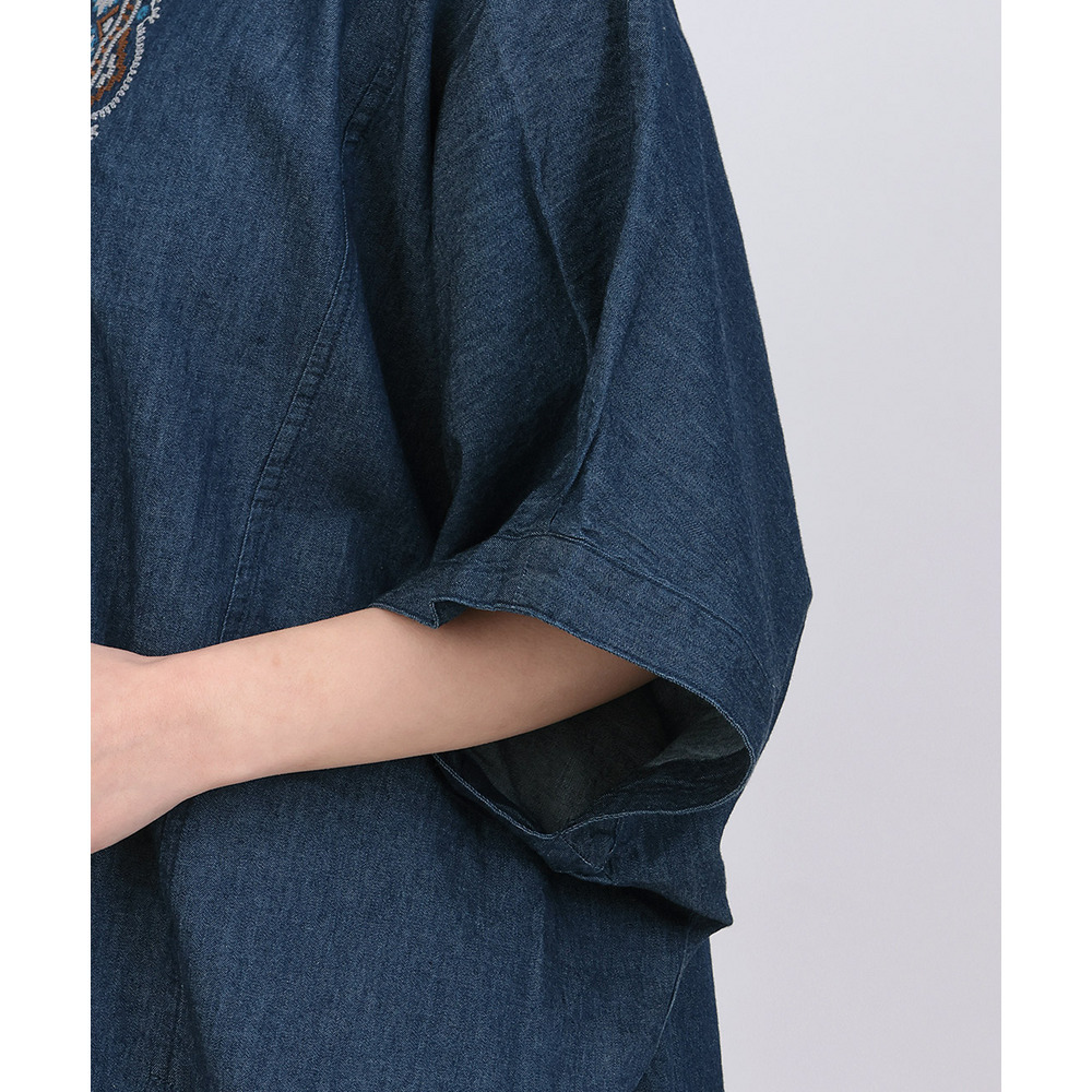 ネイティブシルバー刺繍プルオーバー14