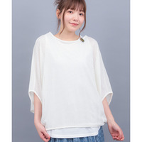 メッシュ×タンクセットプルオーバー