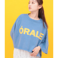 Orale! クラックプリントボリュームショートTシャツ