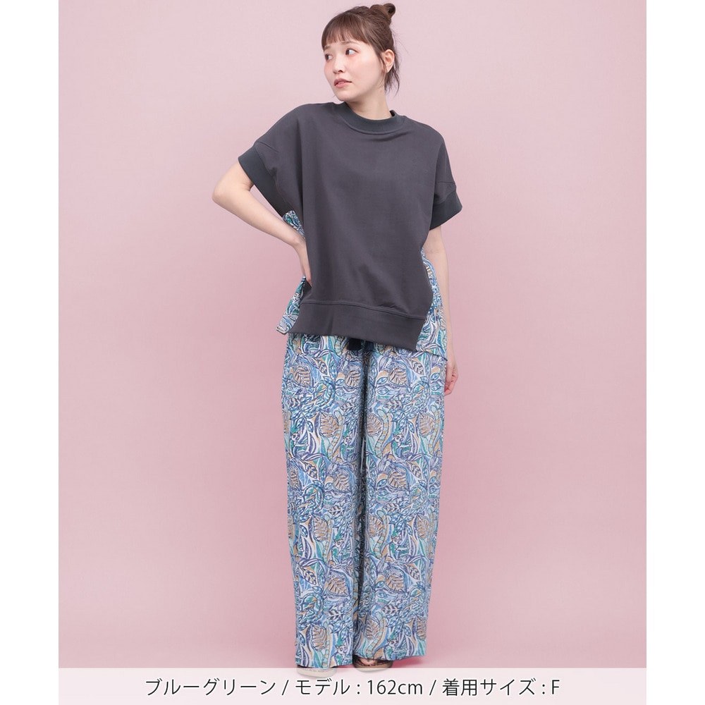 マダガスカルブロックプリントパンツ3