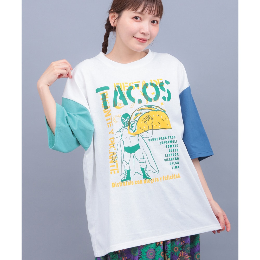 ルチャ＆タコスフェスビッグTシャツ
