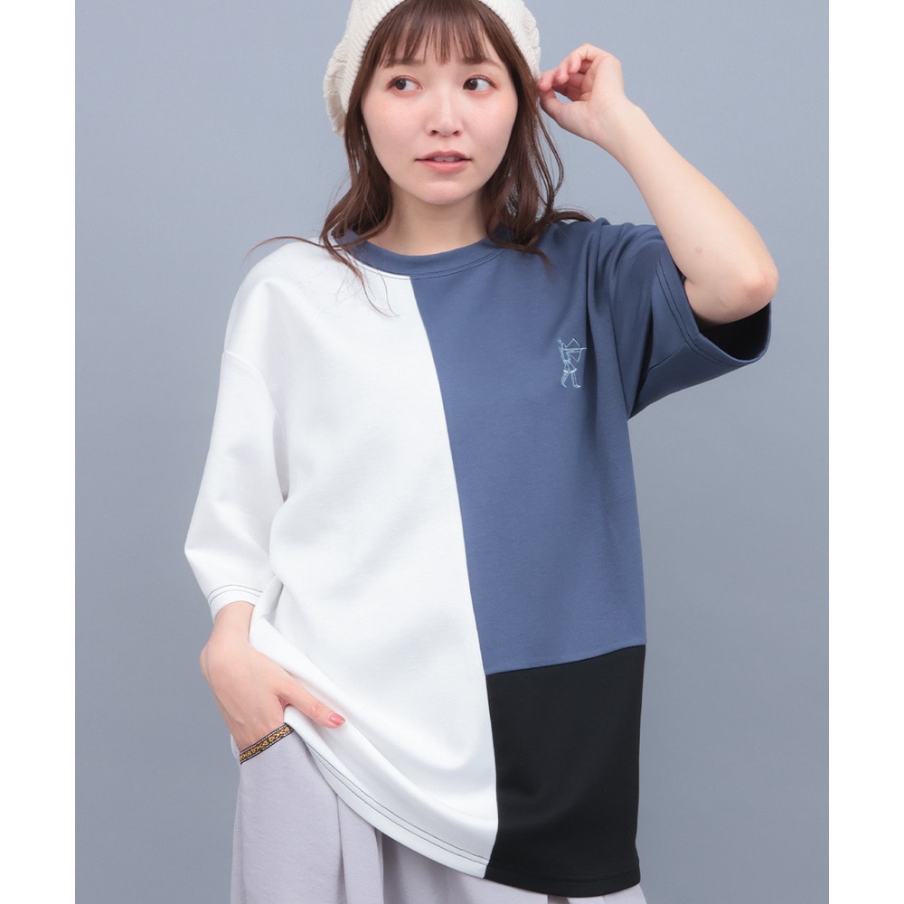 接触冷感ダンボール切替Tシャツ2