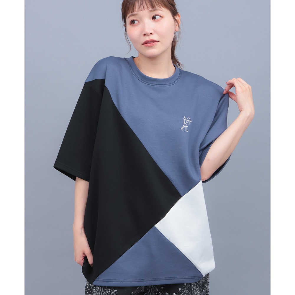 接触冷感ダンボール切替Tシャツ4