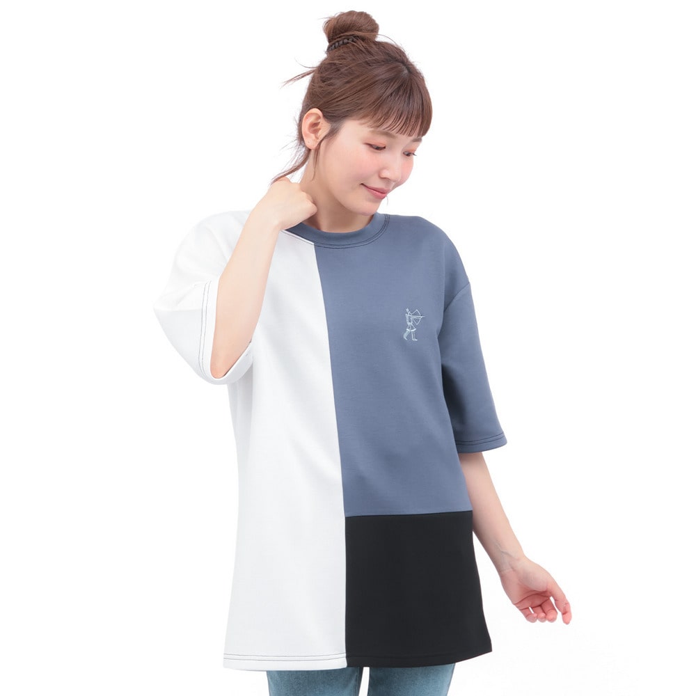 接触冷感ダンボール切替Tシャツ5