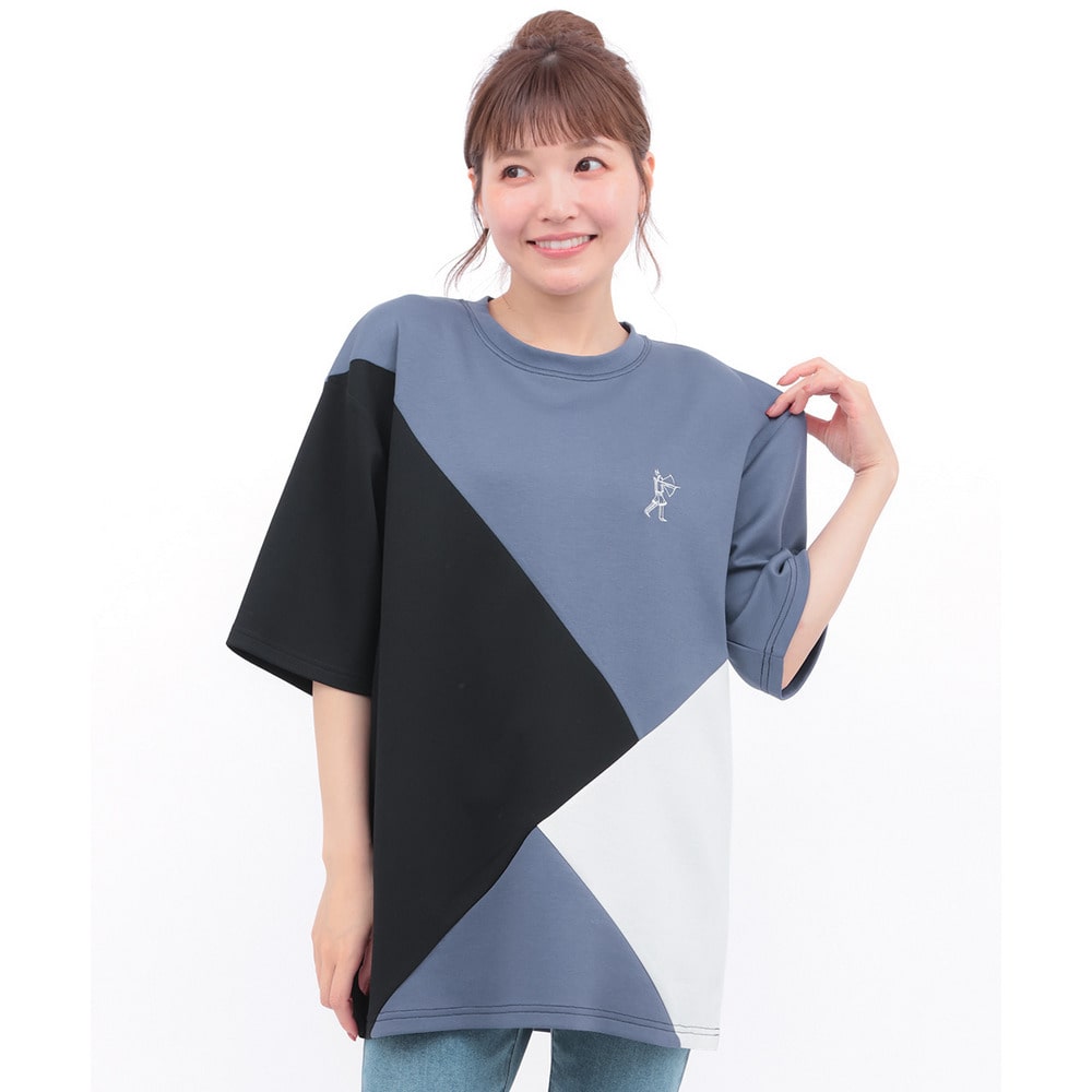 接触冷感ダンボール切替Tシャツ6