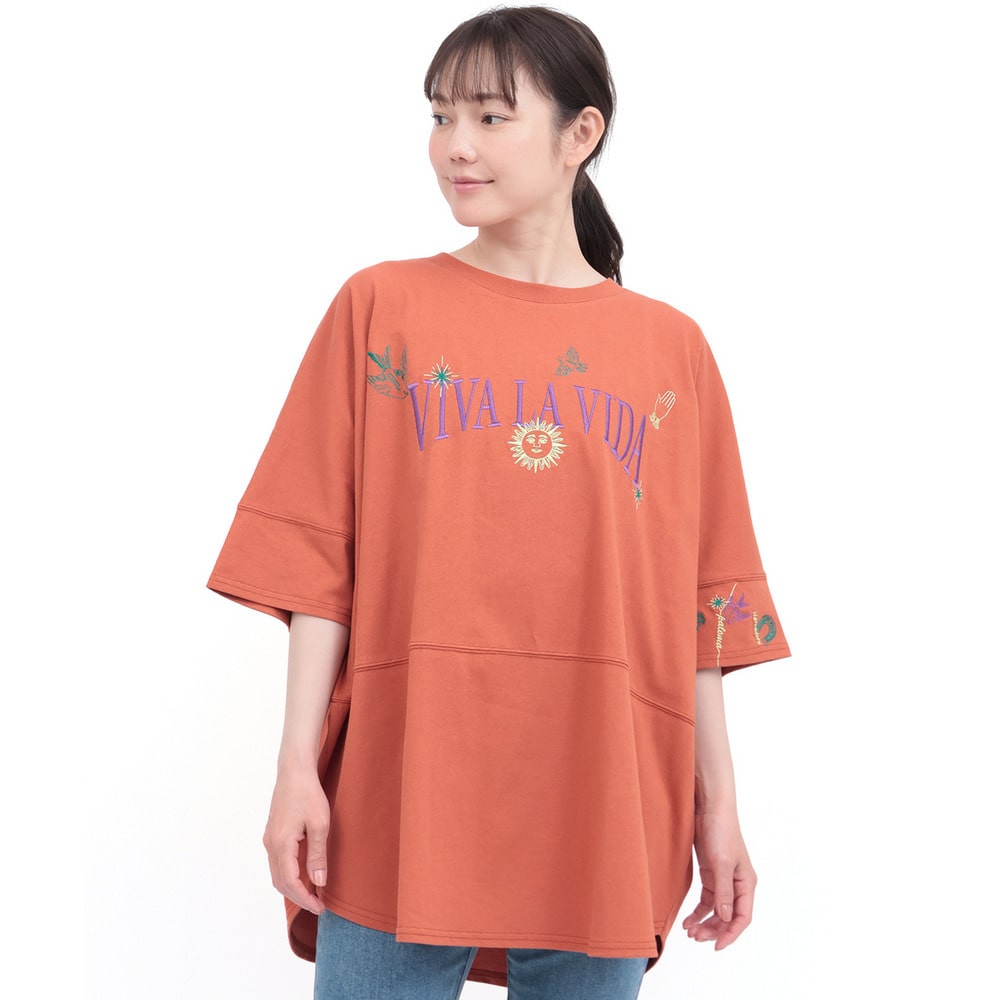 ミラグロ刺繍チュニックTシャツ10