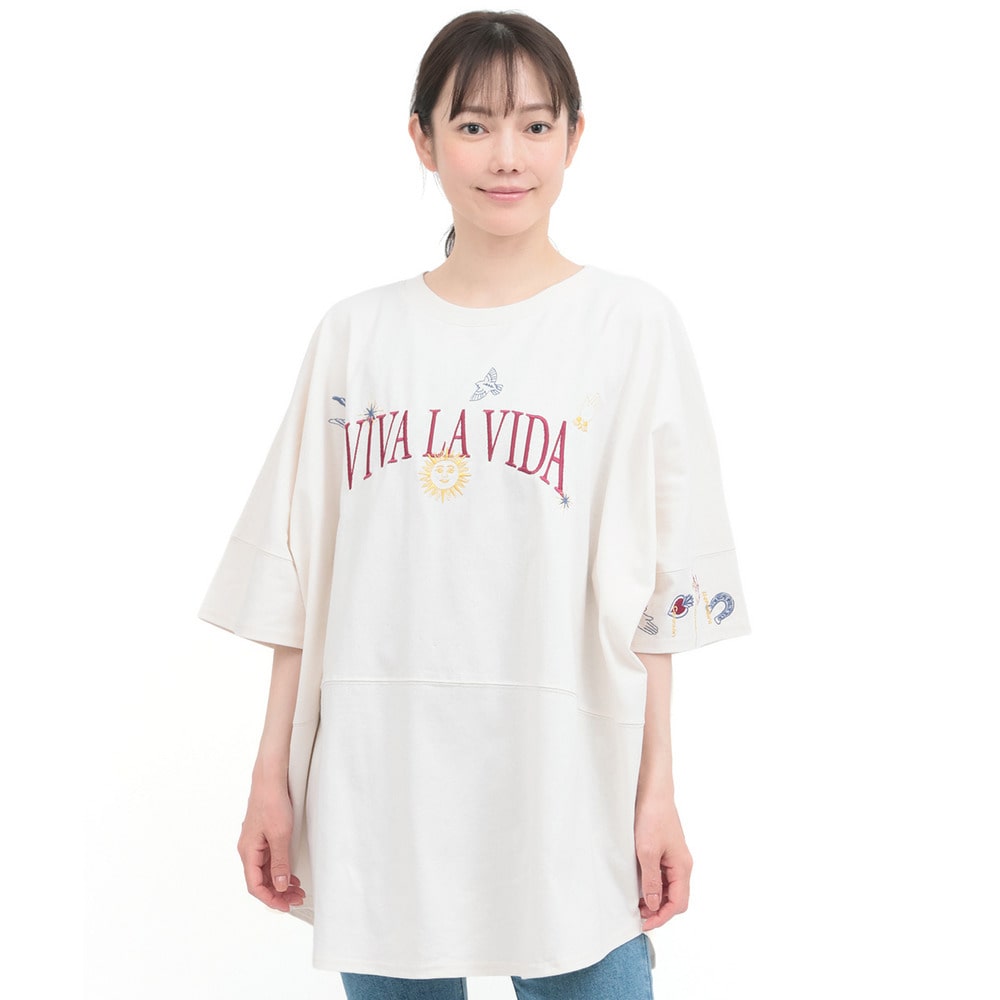 ミラグロ刺繍チュニックTシャツ9