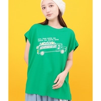 Orale! リネンタッチカラフルバスTシャツ