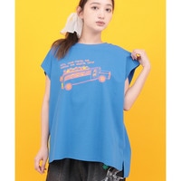 Orale! リネンタッチカラフルバスTシャツ