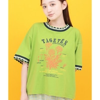 Orale! うねうねリンガーリブTシャツ