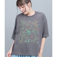 メヒコモチーフ刺繍Tシャツ