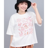 メヒコモチーフ刺繍Tシャツ