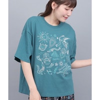 メヒコモチーフ刺繍Tシャツ