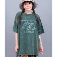 タコスアシッドウォッシュTシャツ