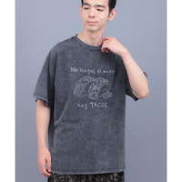 タコスアシッドウォッシュTシャツ