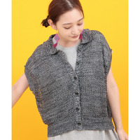Orale! ポロ衿メッシュニットベスト