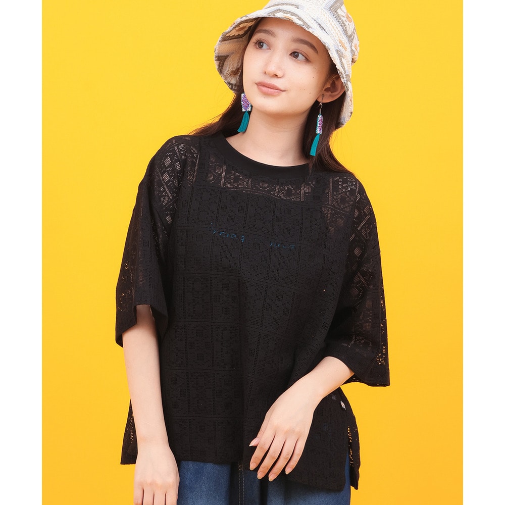 Orale! ブロックレースゆるTシャツ