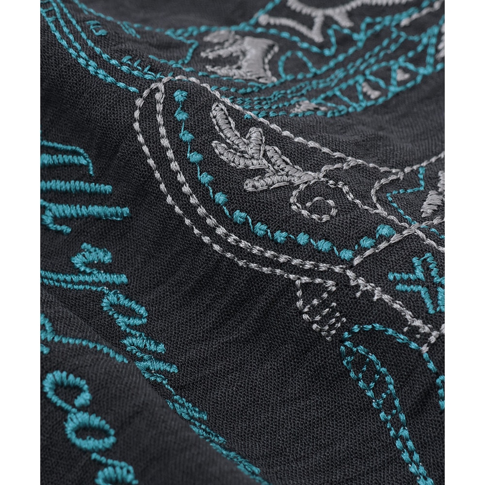 接触冷感ブーツ刺繍Tシャツ18