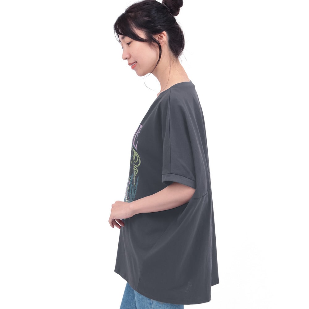 汗染み防止ティリチェプリントプルオーバー10