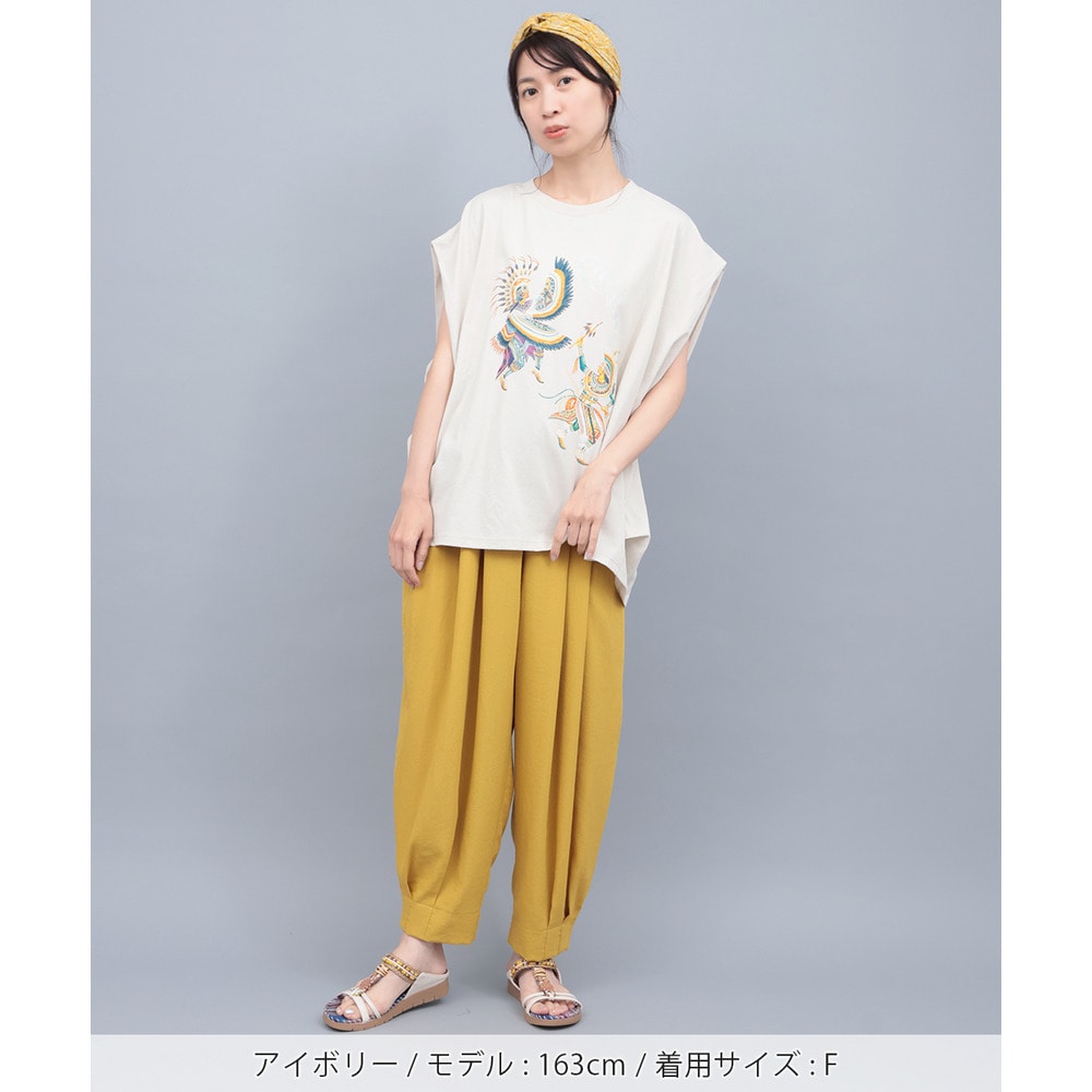 汗染み防止パウワウプリントプルオーバー1