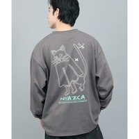 おばけニャスカロングTシャツ
