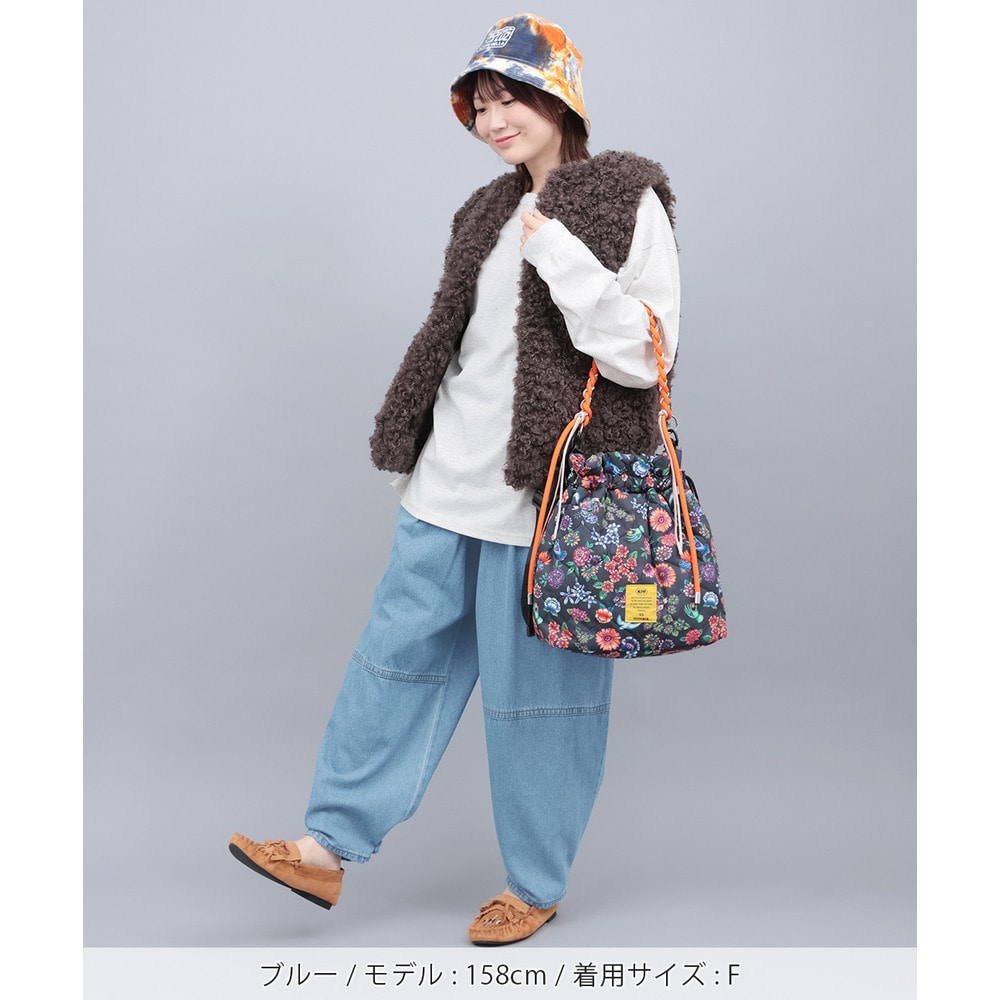 裾タブ付2WAYシルエットデニムパンツ1