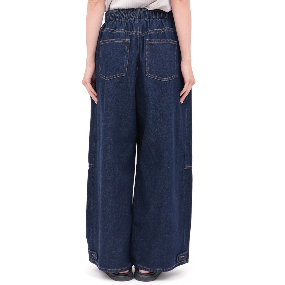 裾タブ付2WAYシルエットデニムパンツ10
