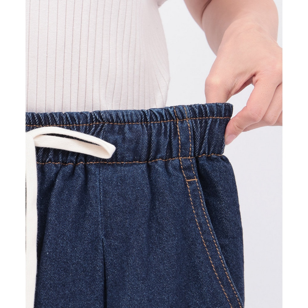 裾タブ付2WAYシルエットデニムパンツ12