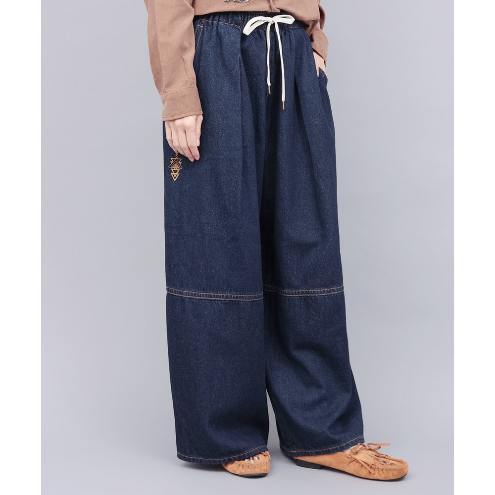 裾タブ付2WAYシルエットデニムパンツ6