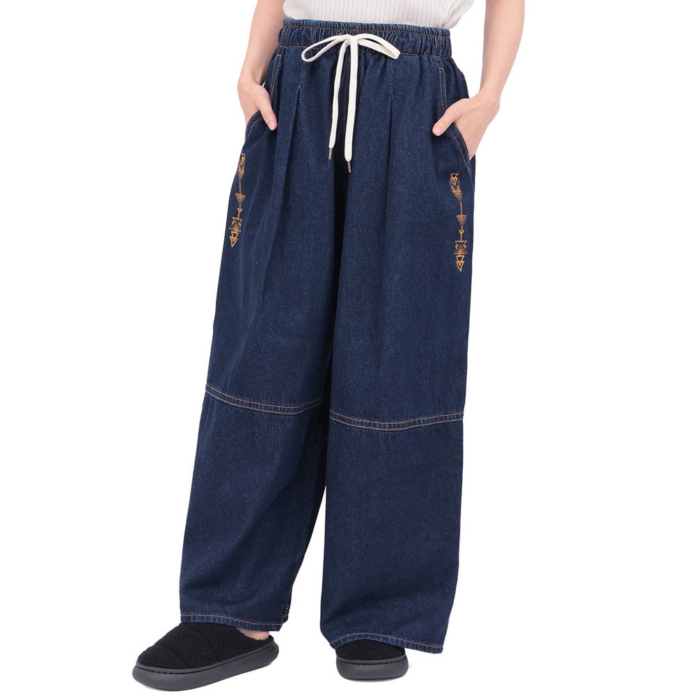 裾タブ付2WAYシルエットデニムパンツ8