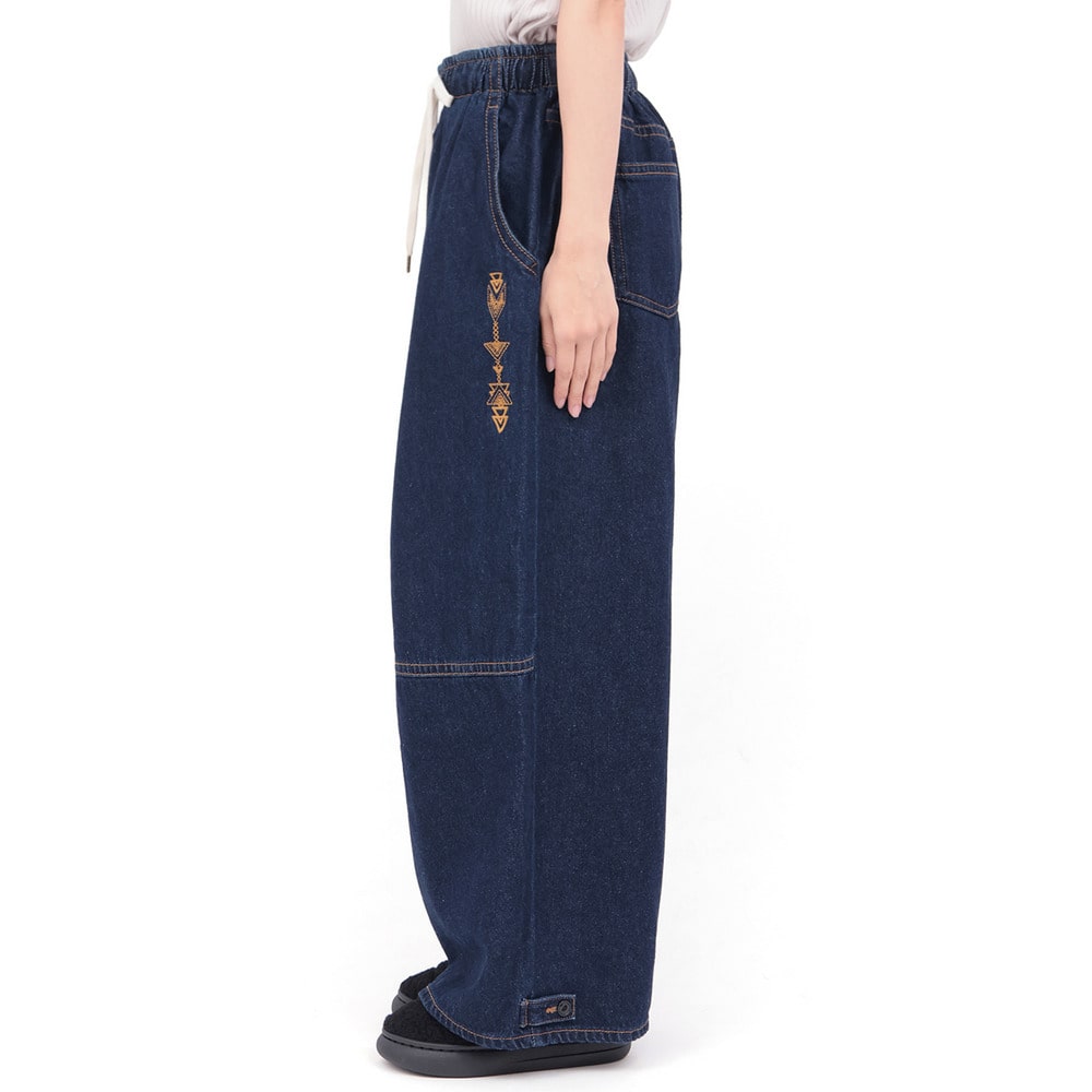 裾タブ付2WAYシルエットデニムパンツ9