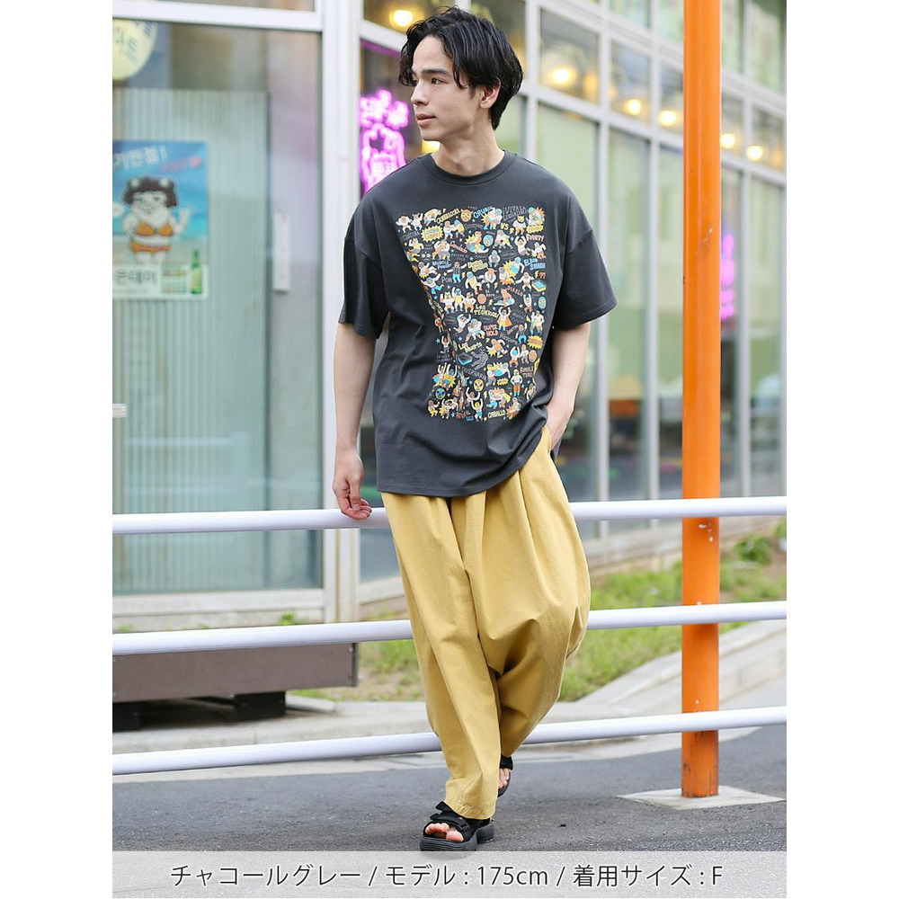 ルチャルチャパニックプリント　Ｔシャツ16