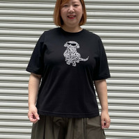 刺繍スパンコールプードルTシャツ