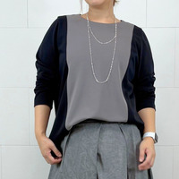 ドライスーティング配色チュニック