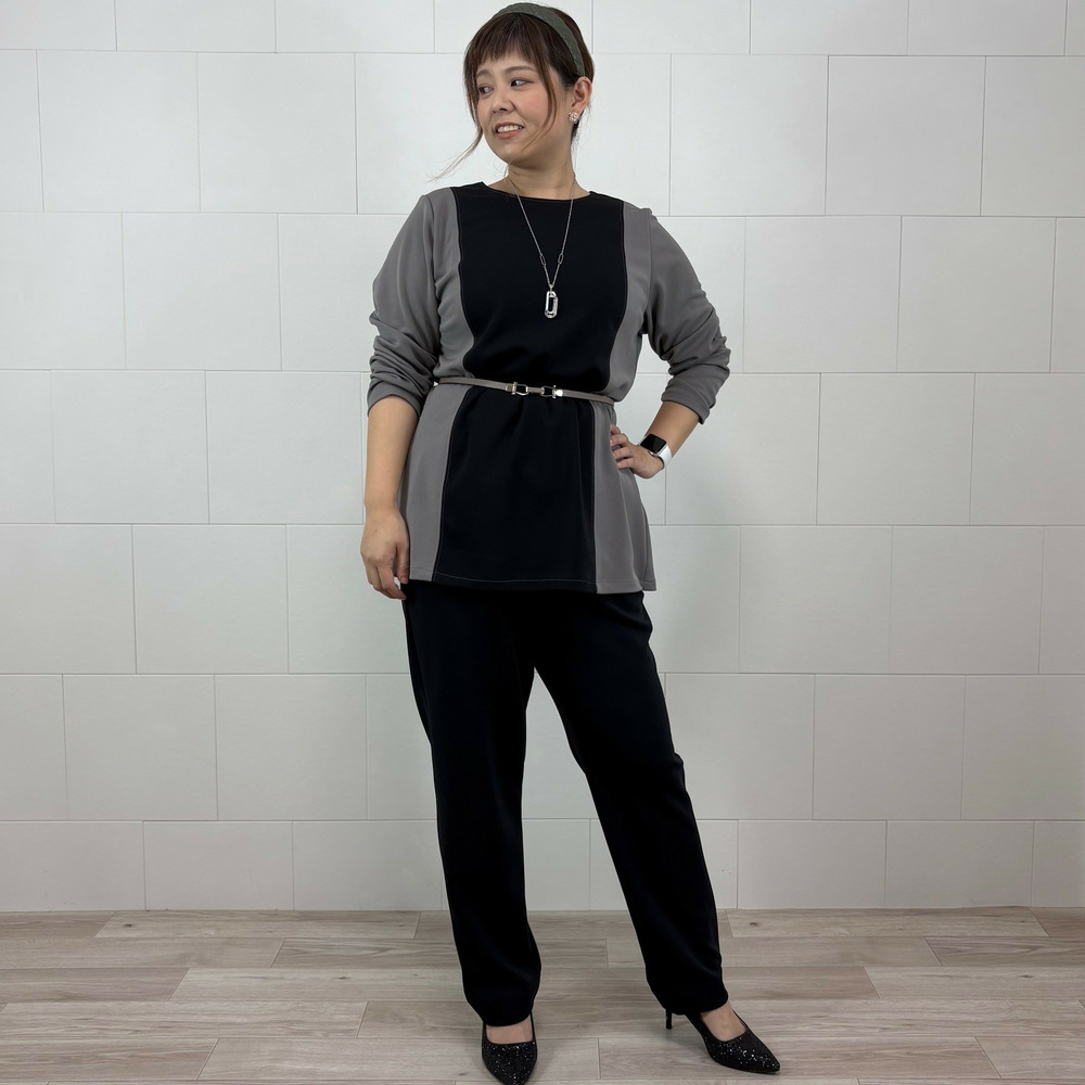 ドライスーティング配色チュニック13